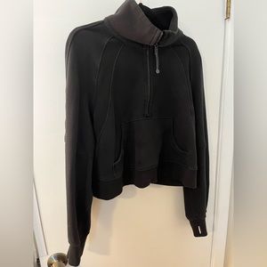Lululemon cropped sweat shirt